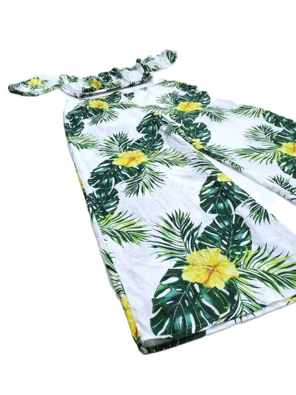 APEACH Tropical-Print Two-Piece Matching Set. Plus Size 3X
